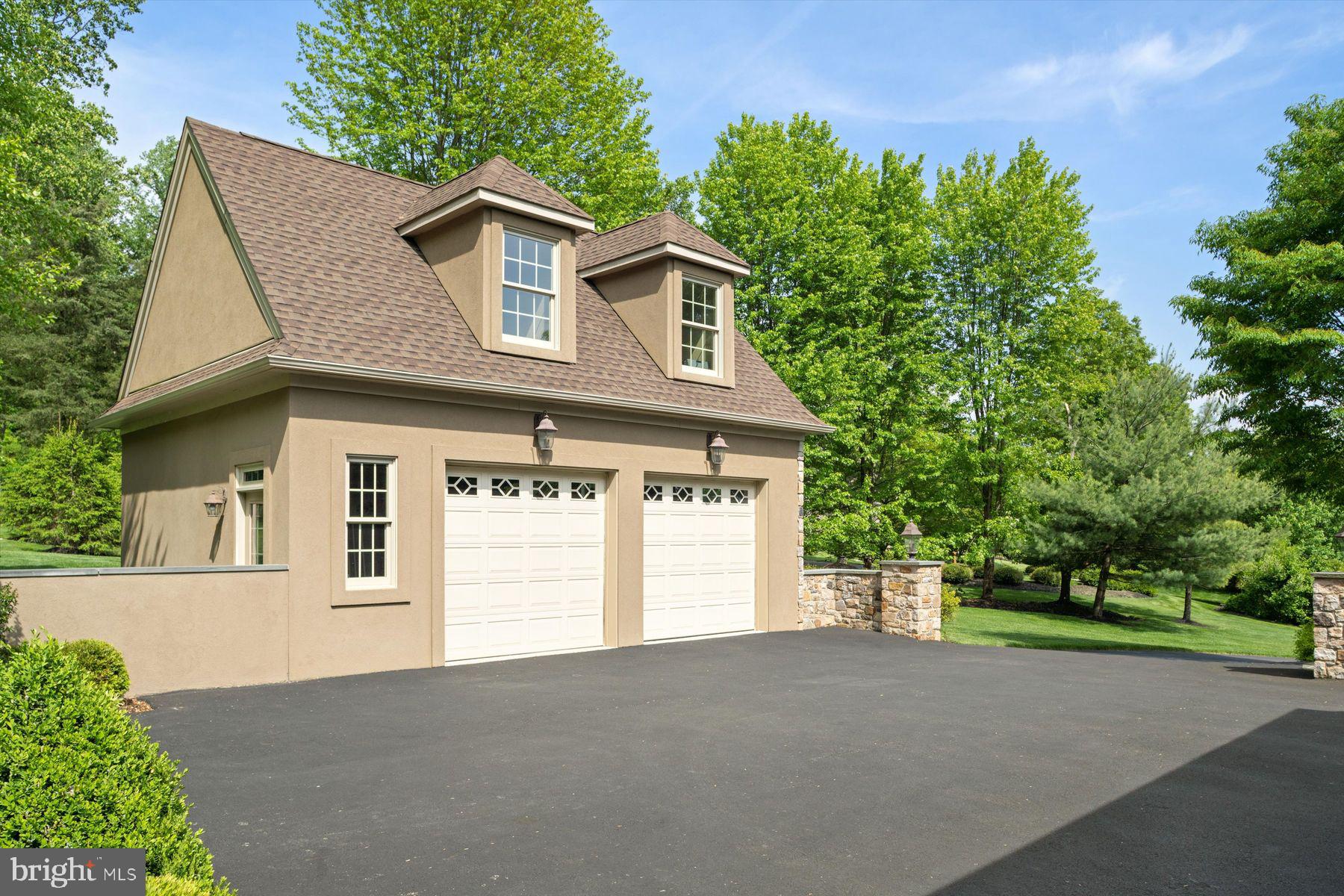 205 Wecks Pond Road New Hope, PA 18938 - Photo 42 of 44 Detached 2 car garage with raw space above