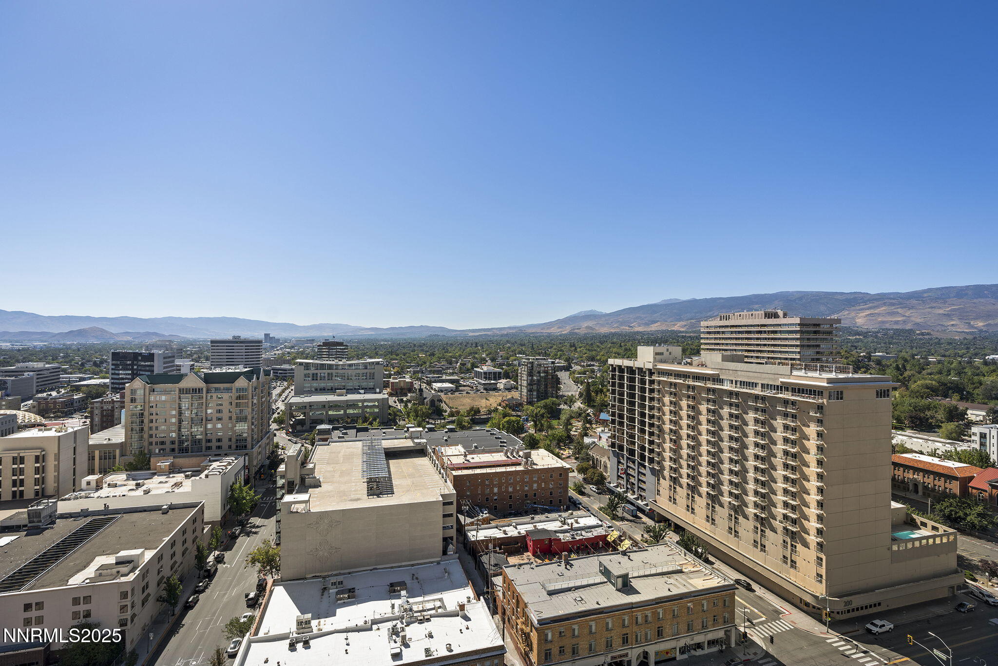 255 North Sierra Street, Unit 2303 Reno, NV 89501 - Photo 47 of 58 an aerial view of a city