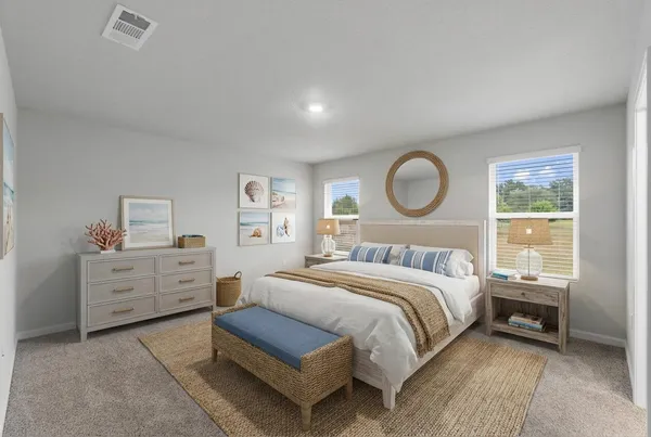 a view of empty room