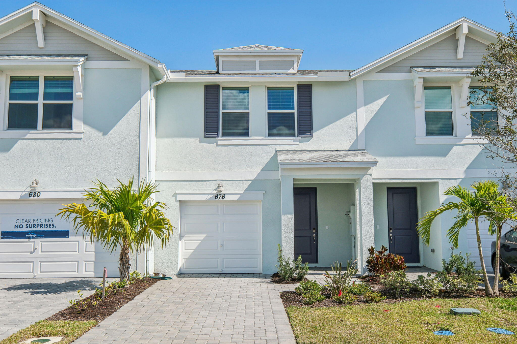 676 Salisbury Circle Fort Pierce, FL 34982 - Photo 2 of 31 a front view of a house with garden