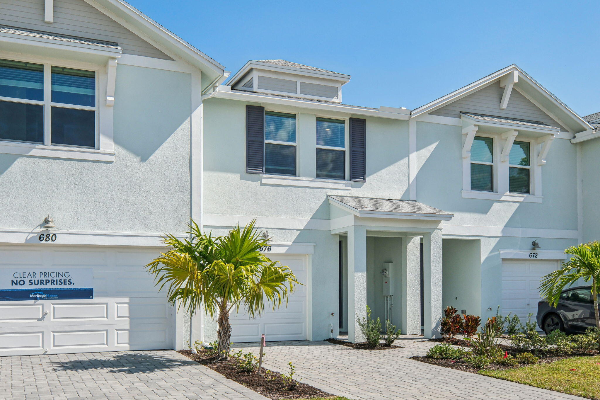 676 Salisbury Circle Fort Pierce, FL 34982 - Photo 3 of 31 a front view of a house with garden