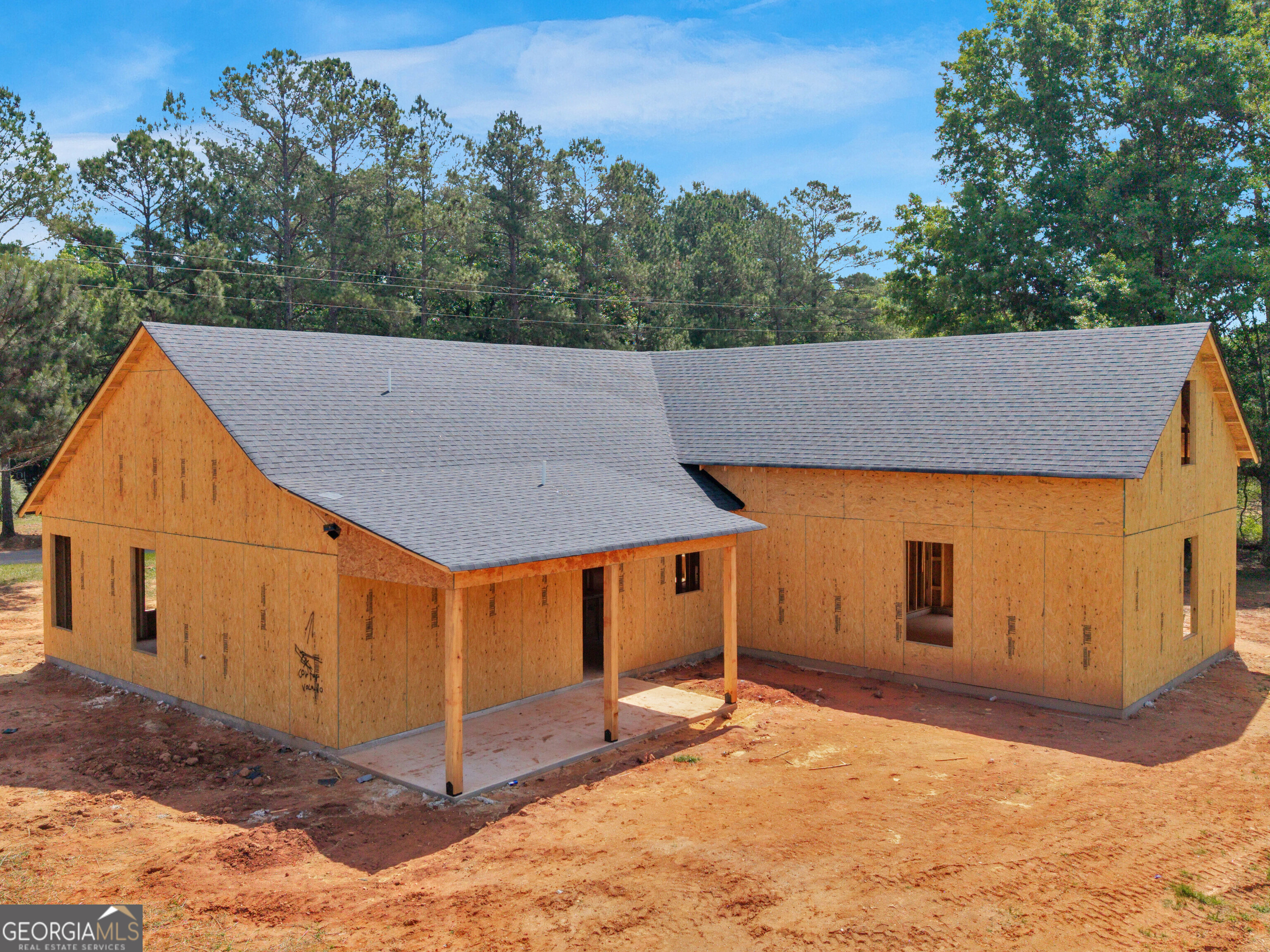 160 Loyd Road Mansfield, GA 30056 - Photo 9 of 53 a view of outdoor space and yard