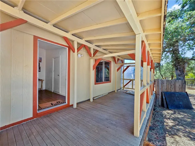 a view of an entryway door