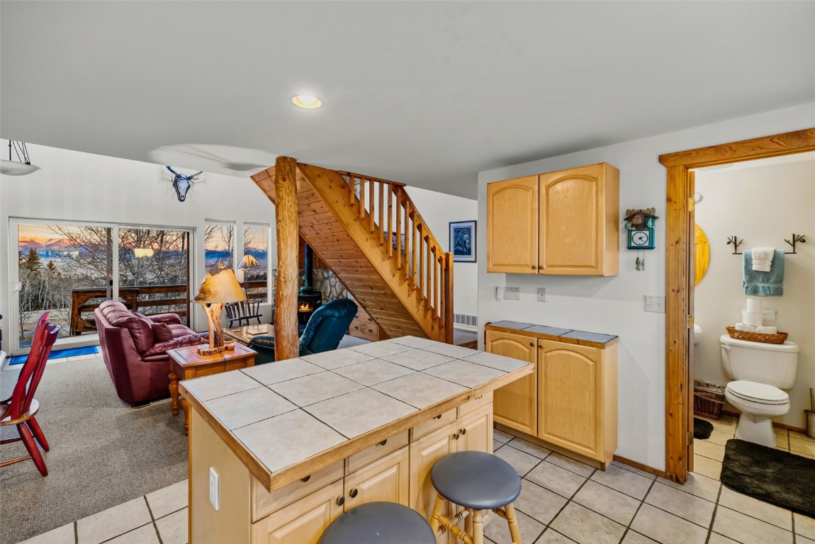 1026 Warpath Road Como, CO 80456 - Photo 13 of 45 a view of a living room and dining room