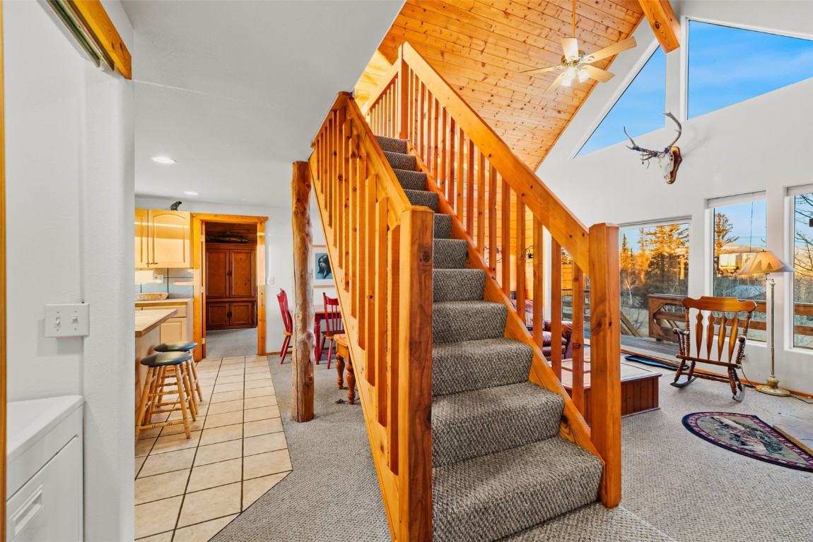 1026 Warpath Road Como, CO 80456 - Photo 25 of 45 a view of entryway and livingroom