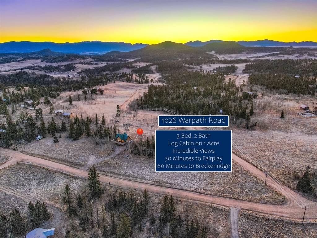 1026 Warpath Road Como, CO 80456 - Photo 31 of 45 a view of an outdoor space with city