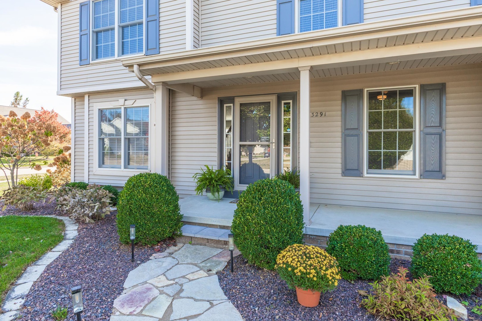 3291 Marimarsh Lane Normal, IL 61761 - Photo 54 of 55 a front view of a house with garden