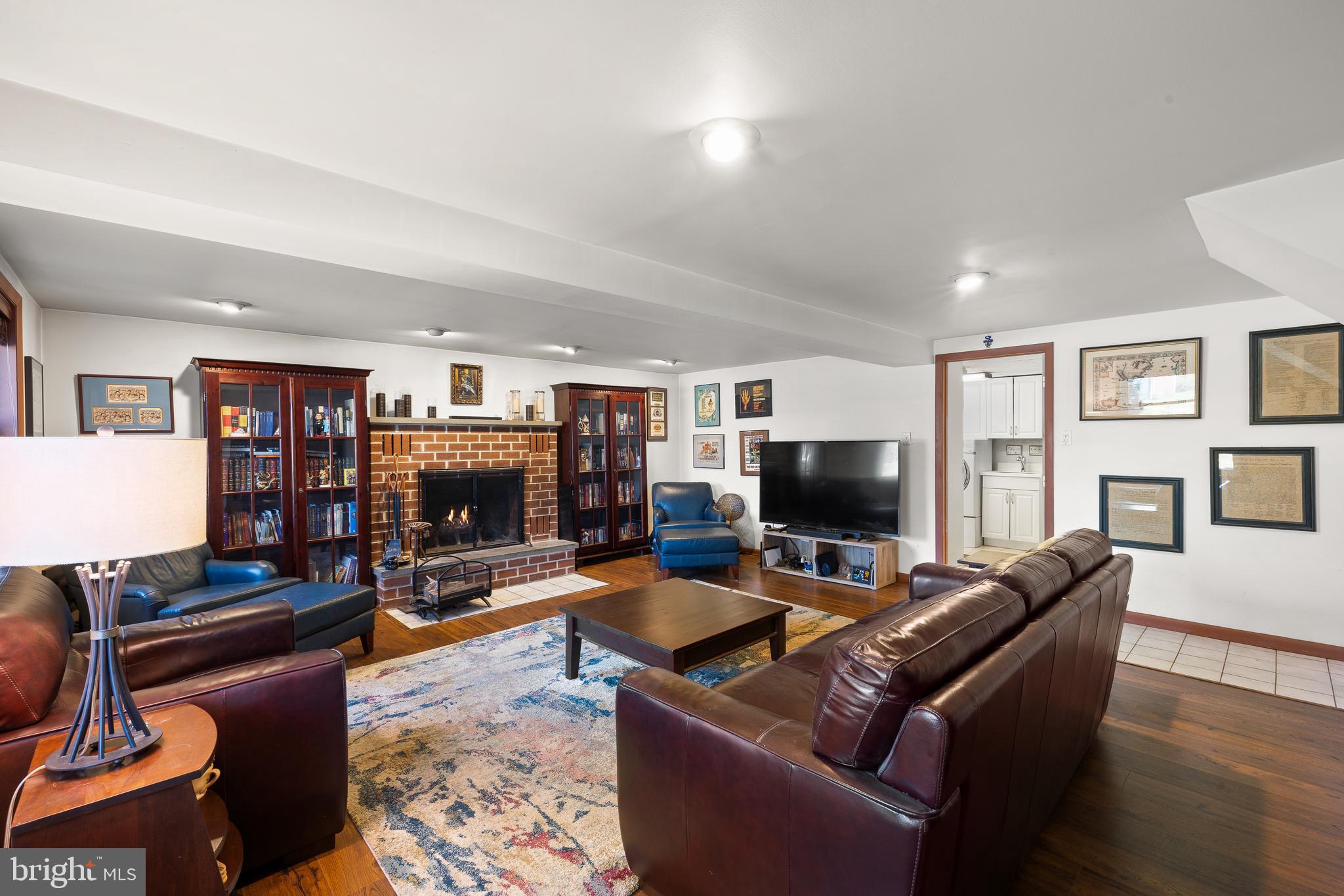 1411 Sandwood Road Conshohocken, PA 19428 - Photo 15 of 33 Wood burning fireplace