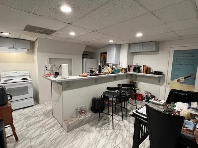 a living room with furniture flowerpot and window