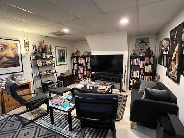 a view of a hallway with interior of the house