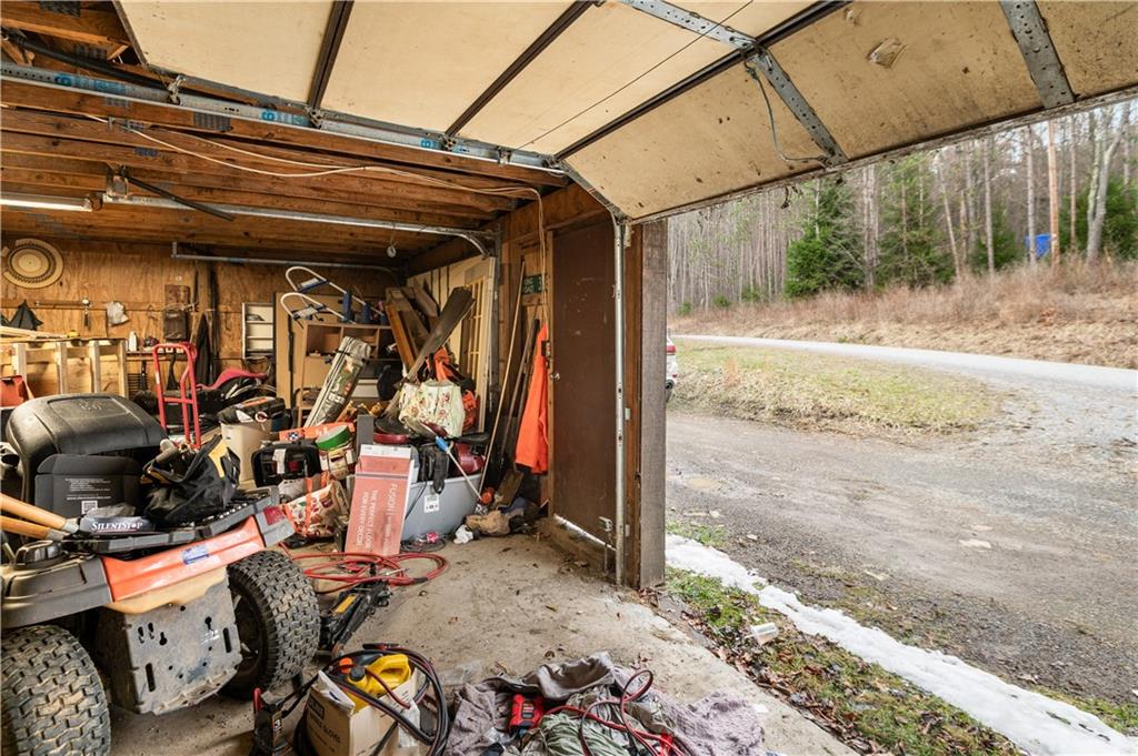 845 Mottern Road Punxsutawney, PA 15767 - Photo 38 of 40 a view of a storage room with wooden walls