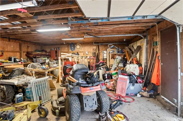 a view of a storage room with a lot of stuff