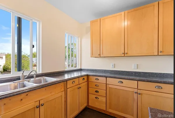 a view of outdoor space that has a patio