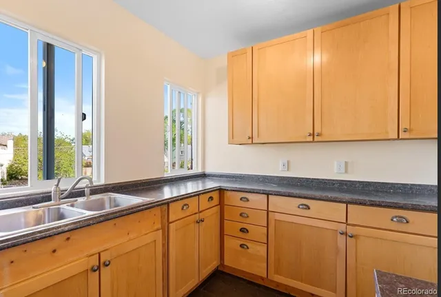 a view of outdoor space that has a patio