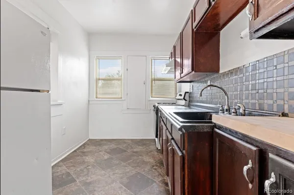 a room with storage and utility