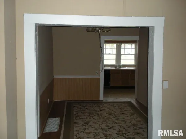 a room with storage and utility