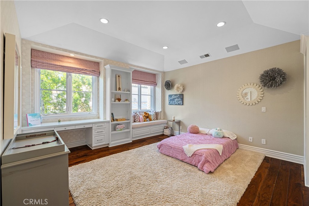 1240 5th Street Manhattan Beach, CA 90266 - Photo 44 of 68 a bedroom with a bed and a large window