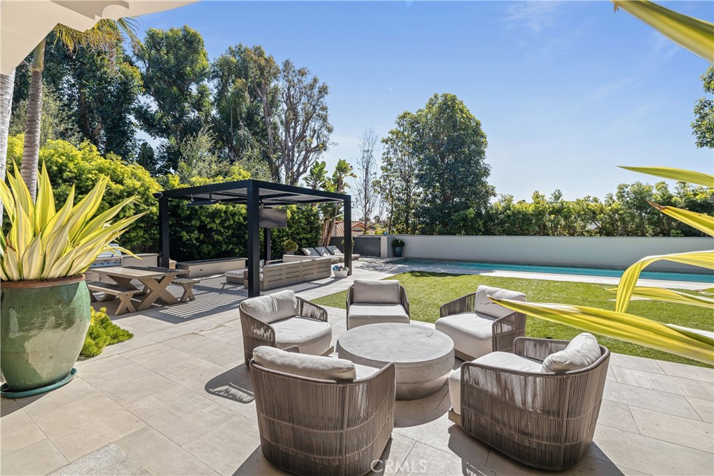 1240 5th Street Manhattan Beach, CA 90266 - Photo 60 of 68 a view of swimming pool with outdoor seating and plants