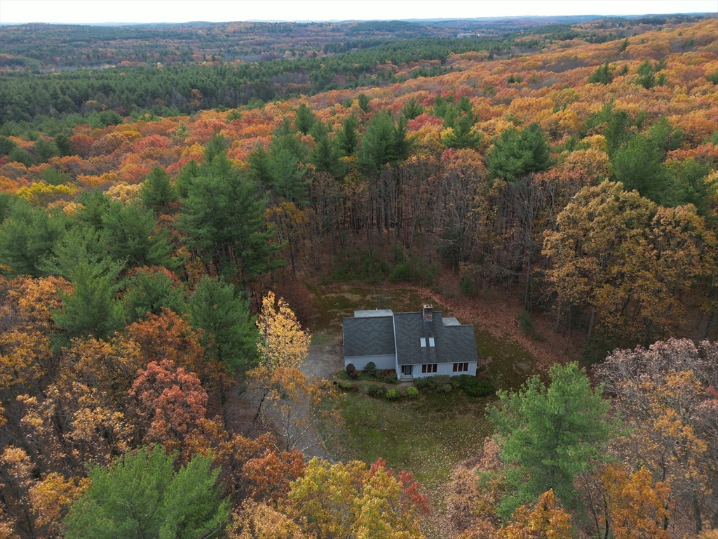 332 Old Littleton Road Harvard, MA 01451 - Photo 26 of 31 an aerial view of residential house with outdoor space