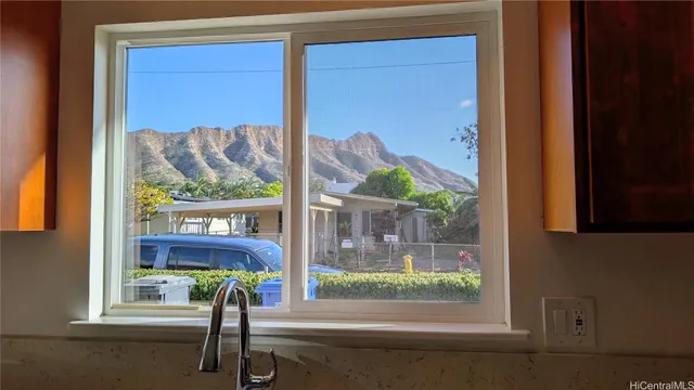 a view of front door