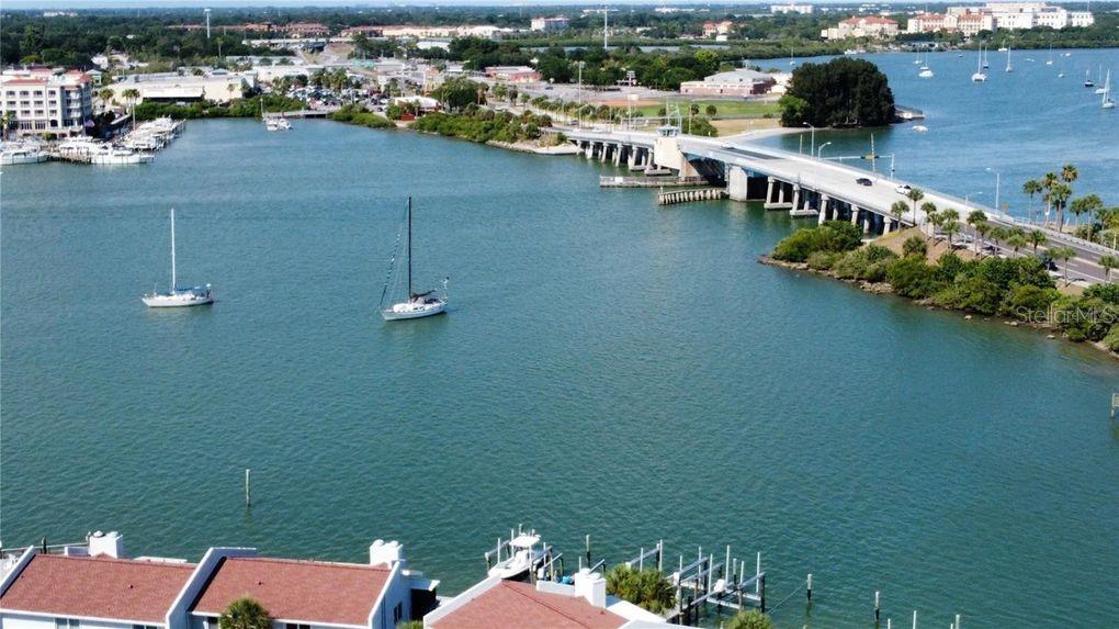 273 Rex Place, Unit G Madeira Beach, FL 33708 - Photo 6 of 42 an aerial view of a house with a ocean view