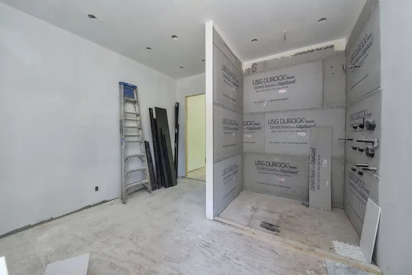 a view of room with walk in closet