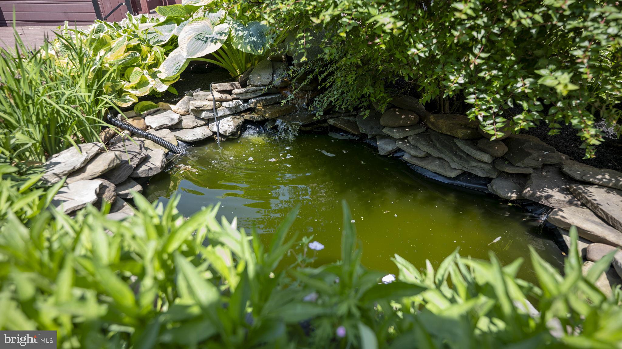10724 Powell Road Thurmont, MD 21788 - Photo 62 of 77 koi pond at rear deck