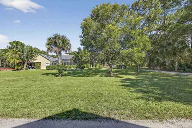 a view of a green field