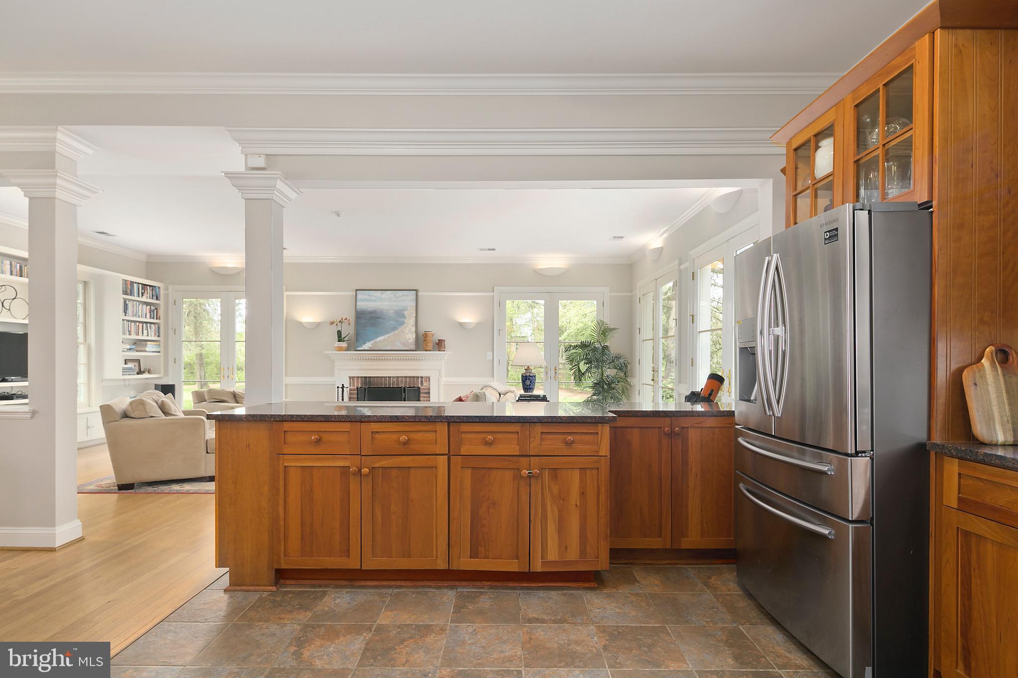1213 Towlston Road McLean, VA 22102 - Photo 12 of 50 Kitchen's service buffet opens to family room