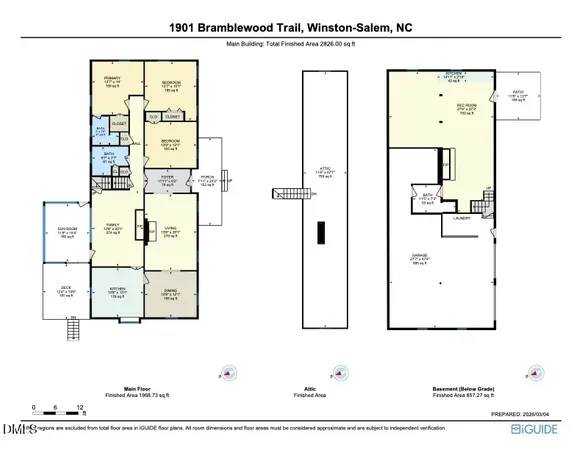 $429,990 | 1901 Bramblewood Trail, Pfafftown, NC 27040