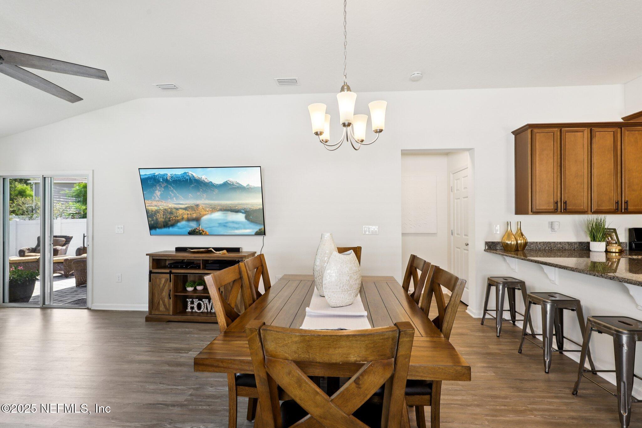 539 Bluejack Lane St. Augustine, FL 32095 - Photo 10 of 51 Dining/Breakfast Bar