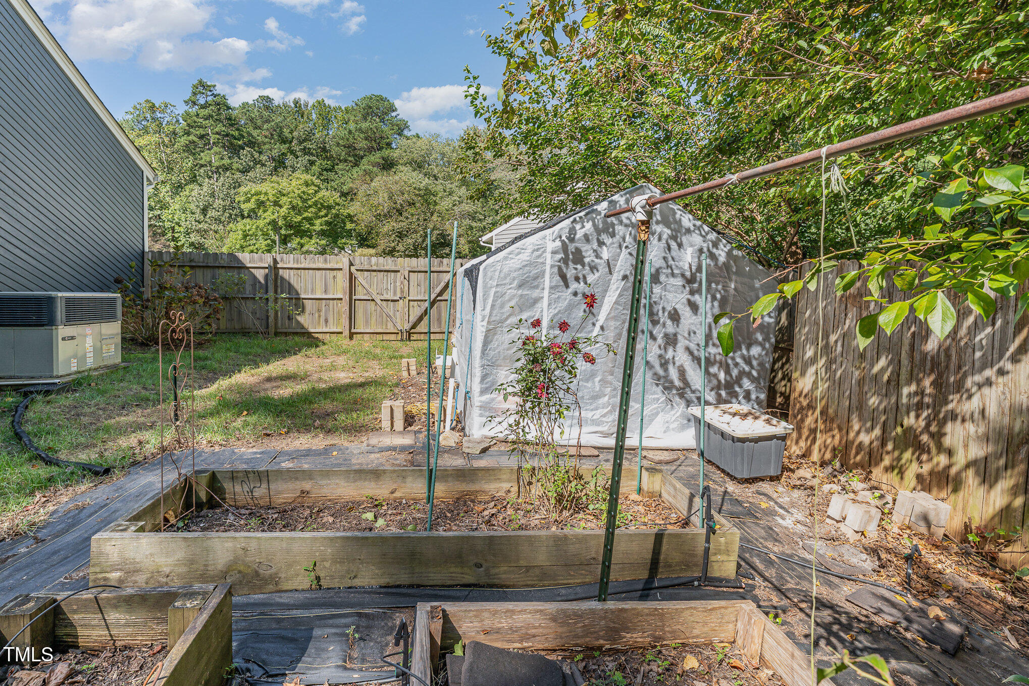 529 Ashebrook Drive Raleigh, NC 27609 - Photo 31 of 35 a view of outdoor space and yard