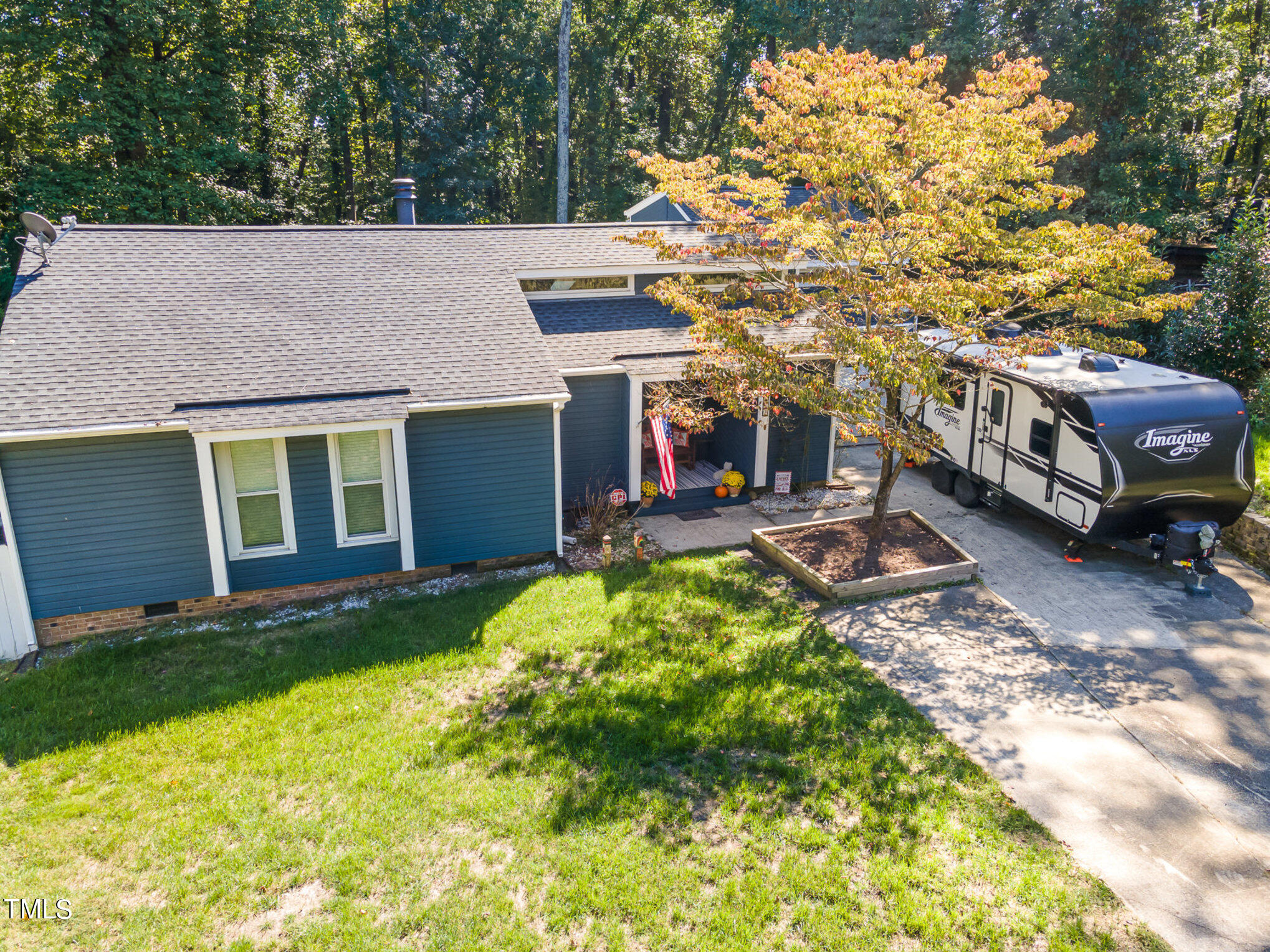529 Ashebrook Drive Raleigh, NC 27609 - Photo 35 of 35 a view of a house with a yard