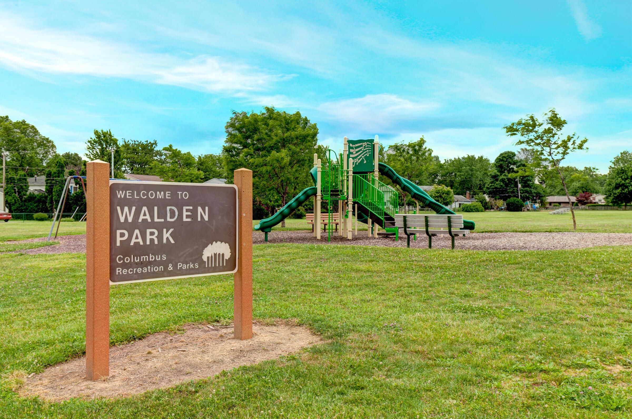 1839 Brookfield Road Columbus, OH 43229 - Photo 32 of 32 Home backs to Walden Park; at just over 5 acres the park provides facilities for children and family friendly activities, as well as playground equipment and athletic fields.