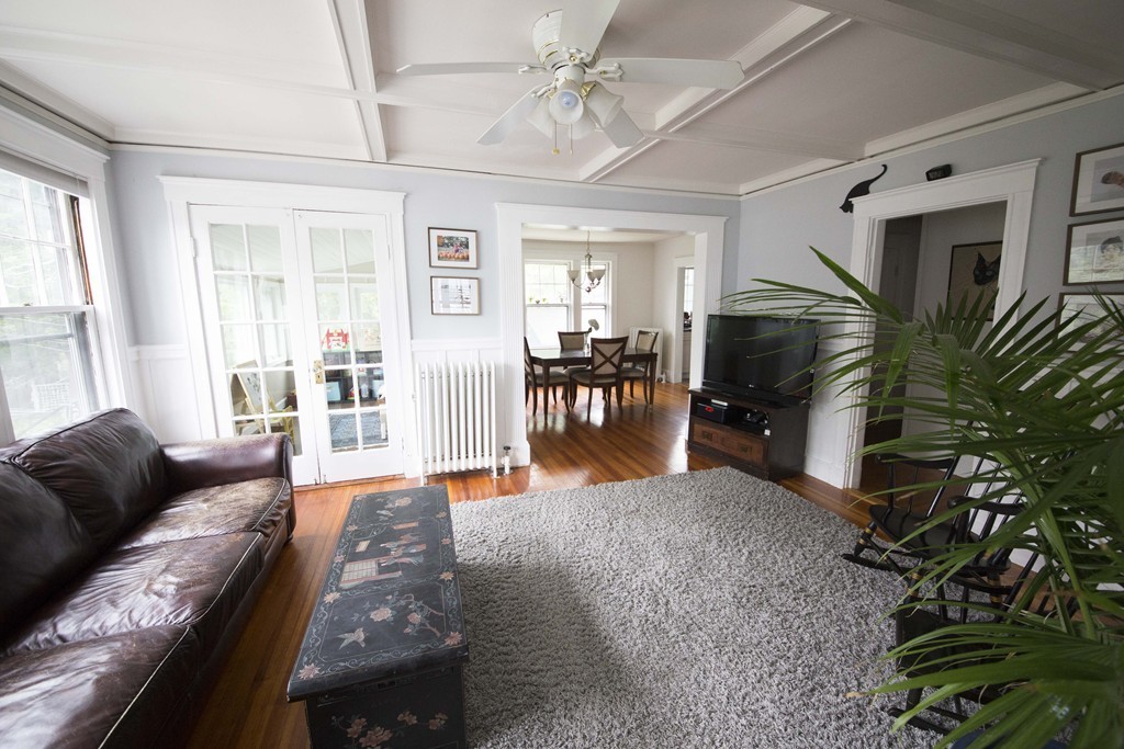 4 Nottingham Street, Unit 2 Newton, MA 02459 - Photo 3 of 18 a living room with furniture and a potted plant