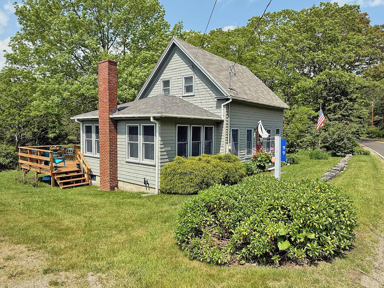 99 Huddle Road Bristol, ME 04554 - Photo 2 of 22 Exterior Front Angle