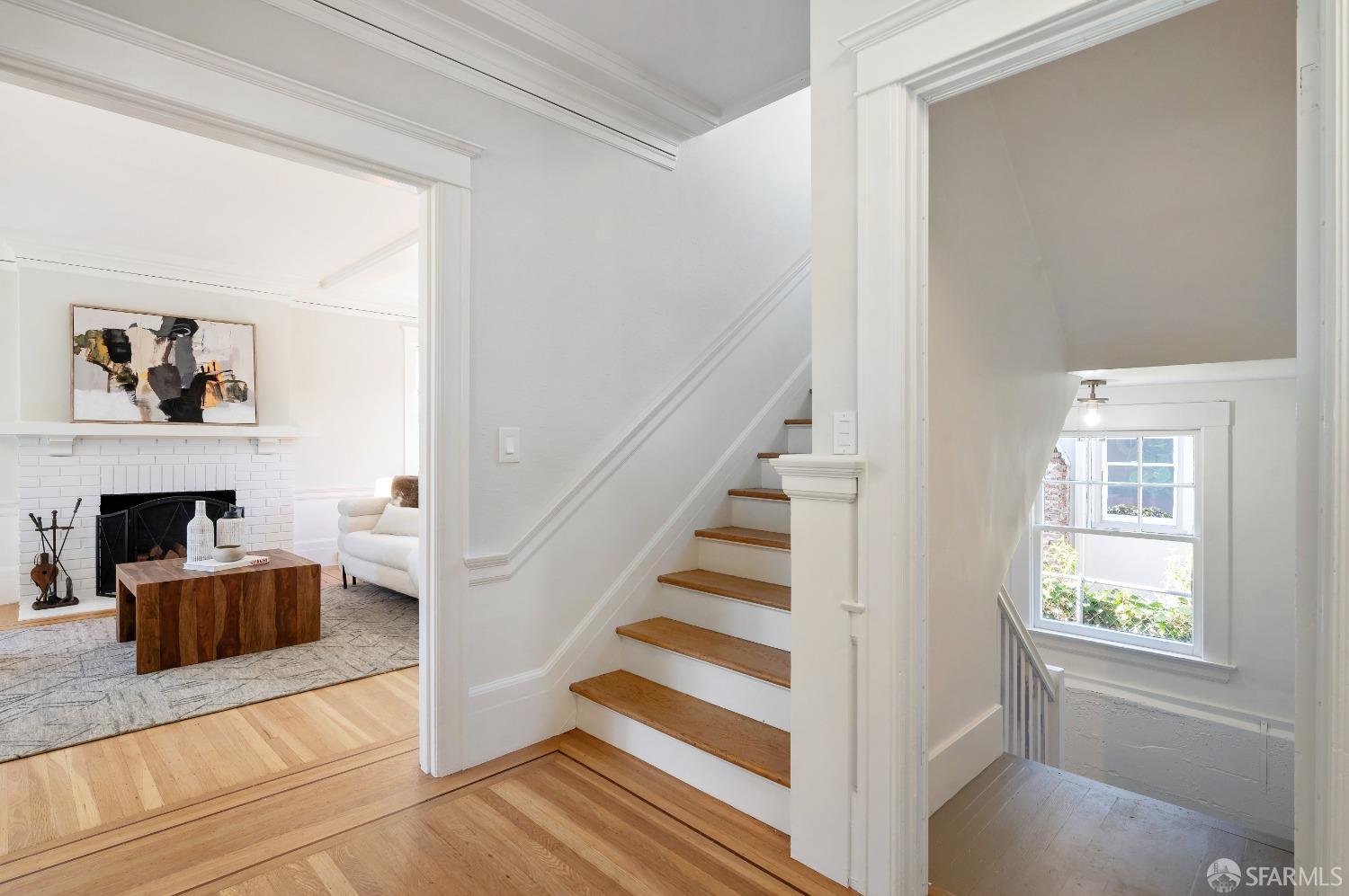 1616 Adeline Drive Burlingame, CA 94010 - Photo 60 of 67 a view of entryway and hall with wooden floor