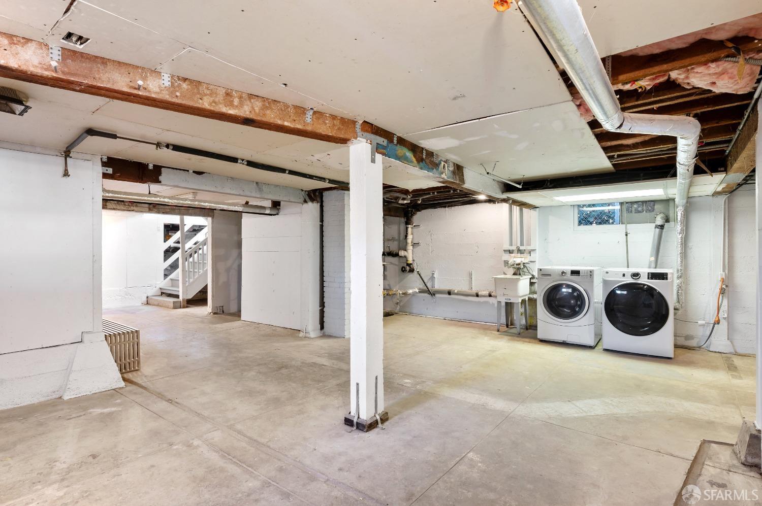 1616 Adeline Drive Burlingame, CA 94010 - Photo 63 of 67 a view of a storage & utility room with two washing machine