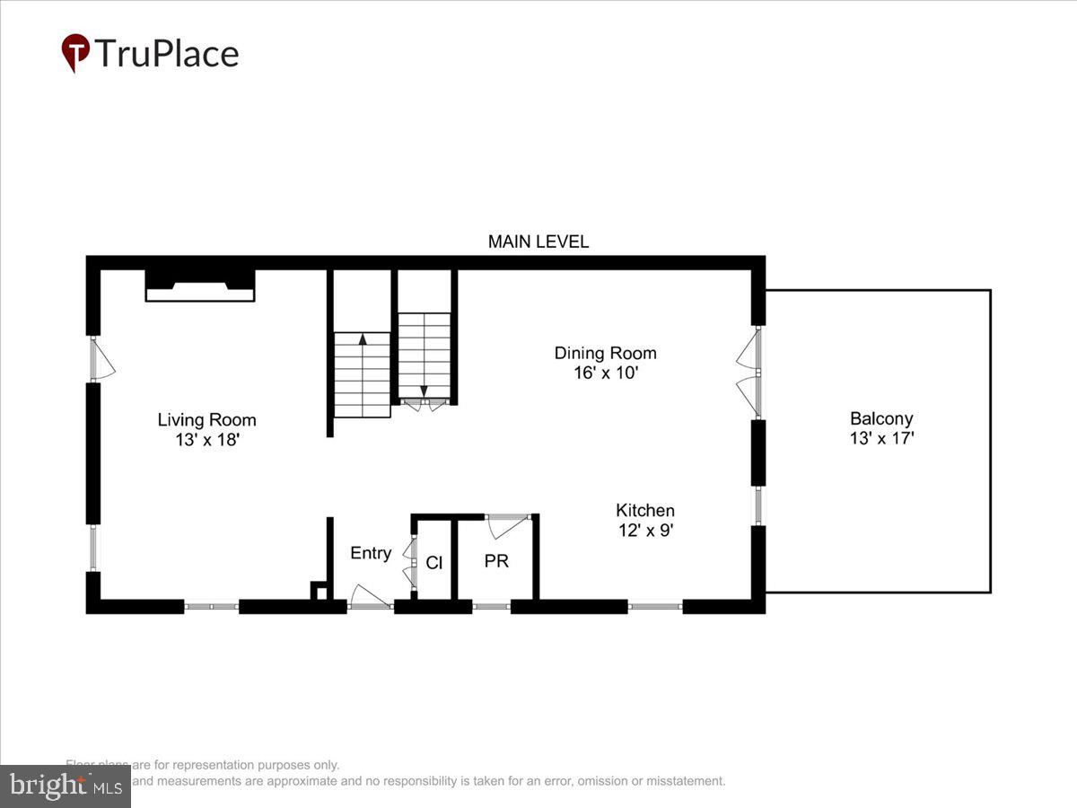 2910 Upton Street Northwest Washington, DC 20008 - Photo 62 of 64 Main Level Floor Plan