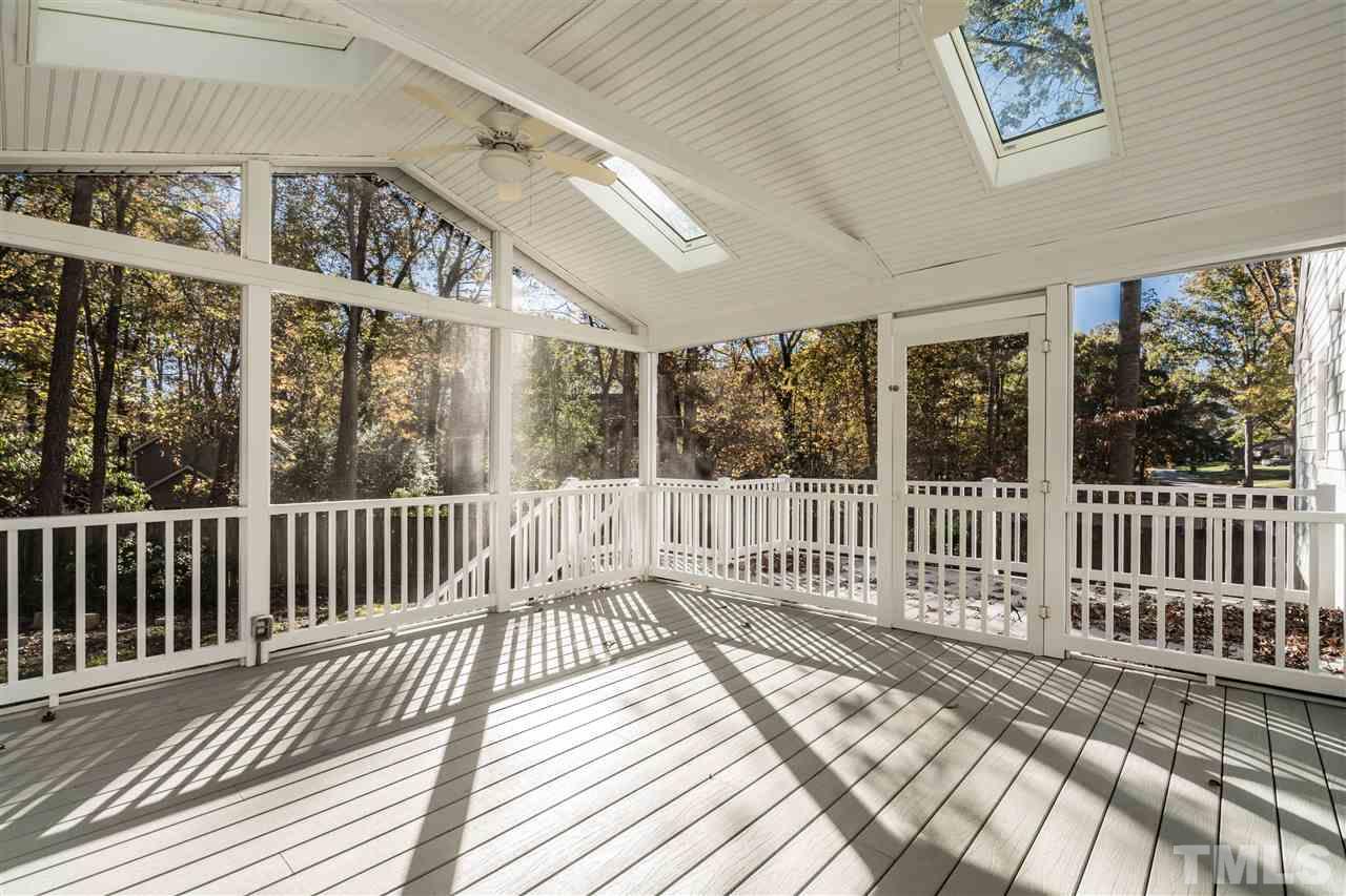 7212 St Ledger Drive Raleigh, NC 27613 - Photo 24 of 27 a view of a wooden balcony