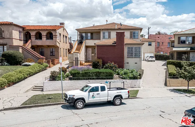a view of street with cars