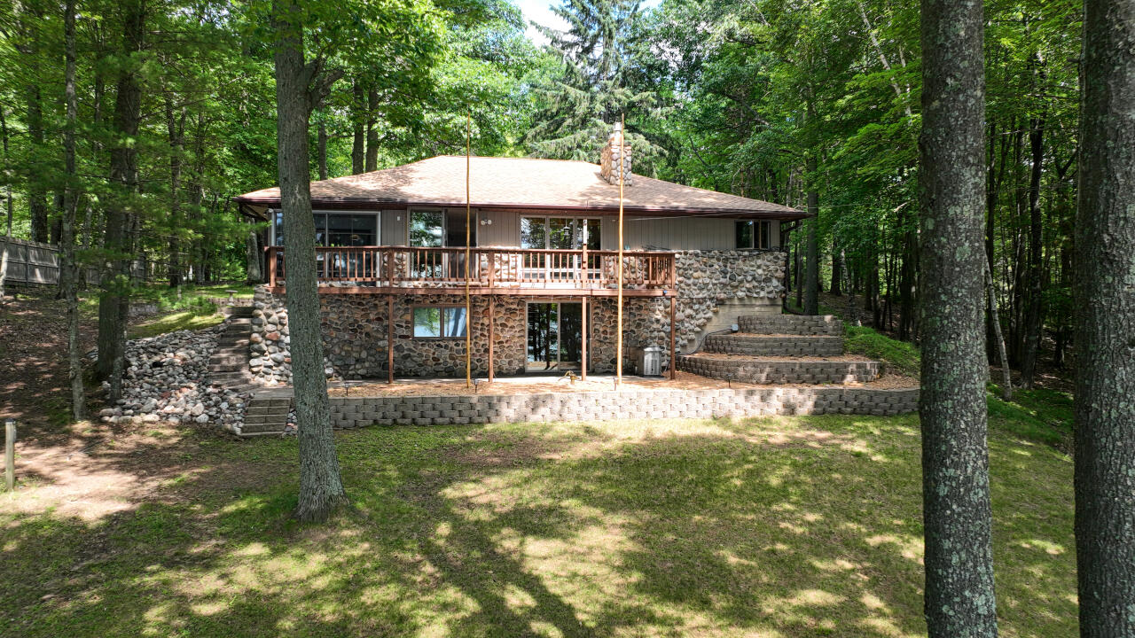 10203 Lower Kaubashine Road Hazelhurst, WI 54531 - Photo 26 of 31 Back of House