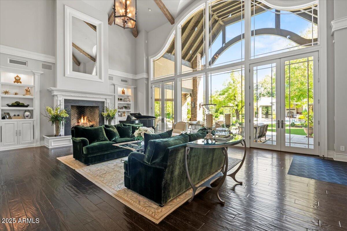 2205 East Colter Street Phoenix, AZ 85016 - Photo 9 of 59 a living room with furniture fireplace and flat screen tv