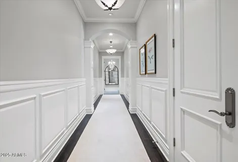 a kitchen with stainless steel appliances a stove and a refrigerator