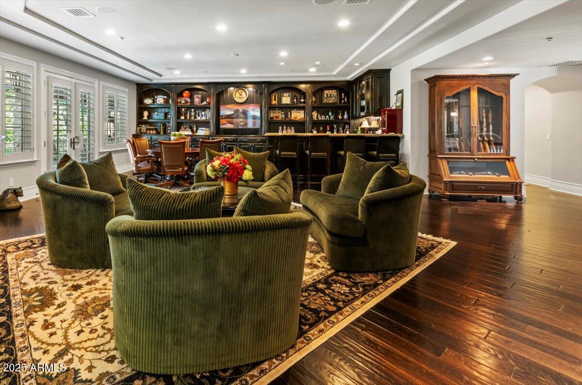2205 East Colter Street Phoenix, AZ 85016 - Photo 37 of 59 a living room with furniture window and wooden floor