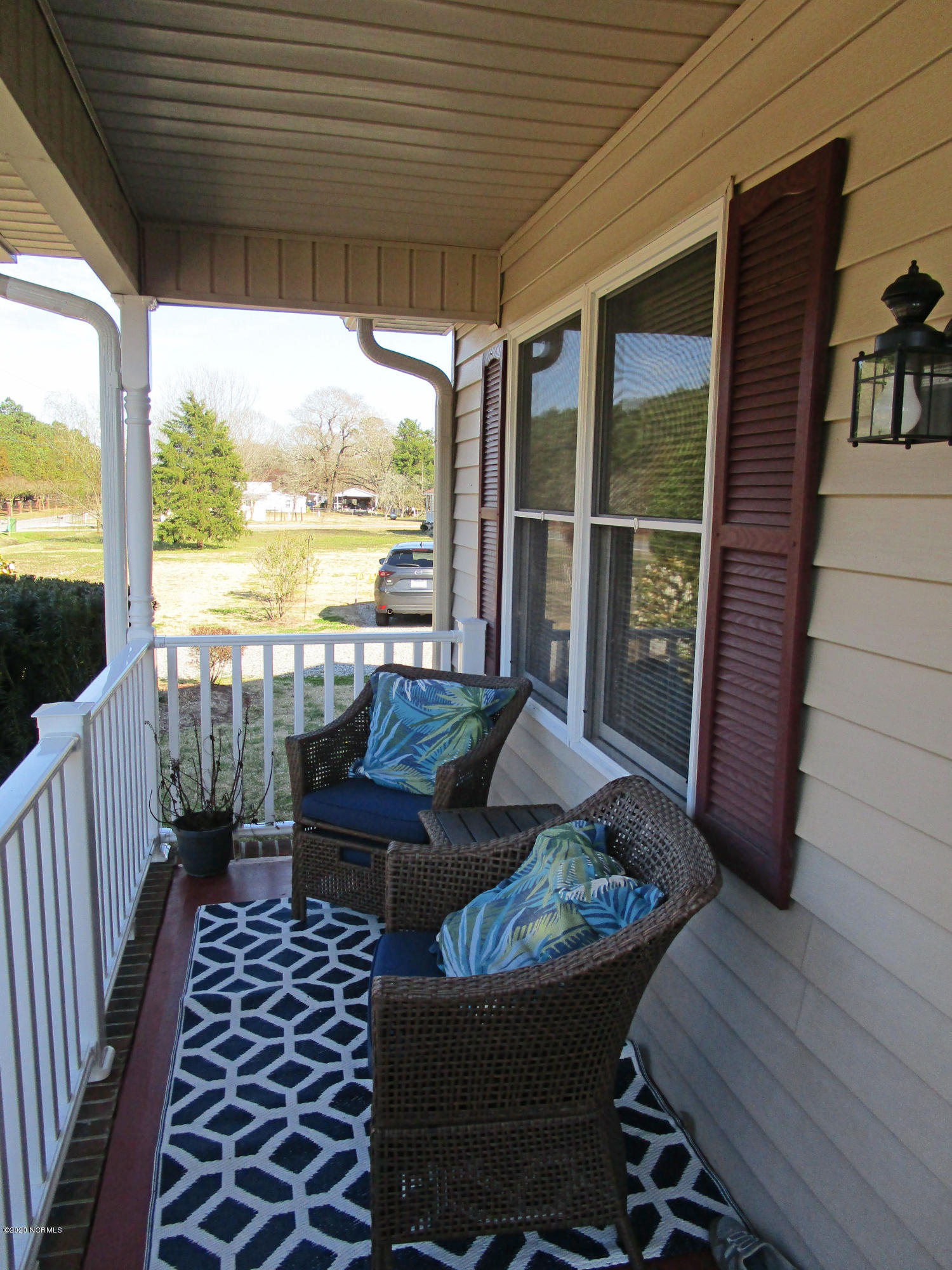 3854 Mobleys Bridge Road Grimesland, NC 27837 - Photo 4 of 15 Inviting Front Porch
