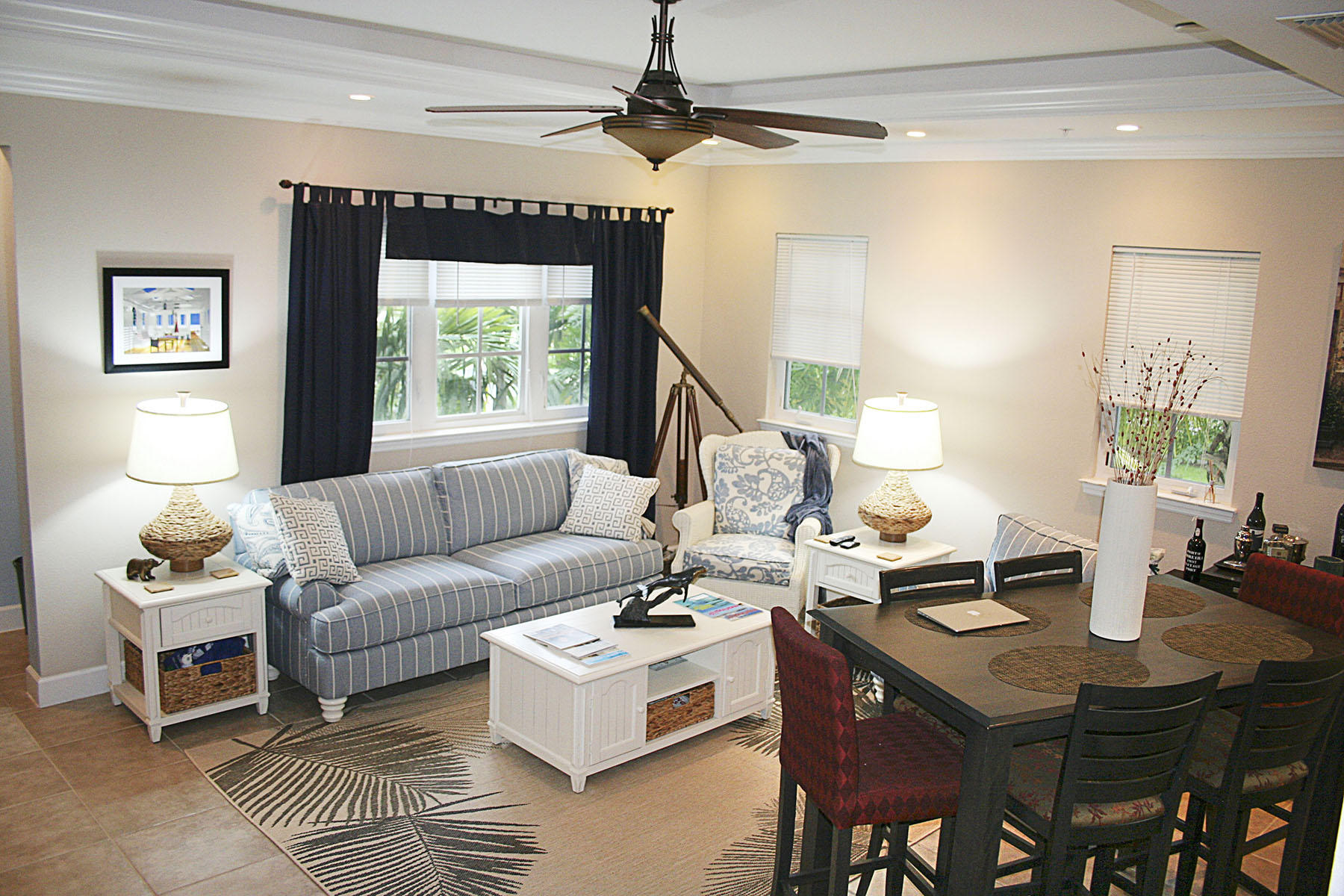 1580 Island Cove Road, Unit 1 Fort Pierce, FL 34949 - Photo 8 of 25 Living Room
