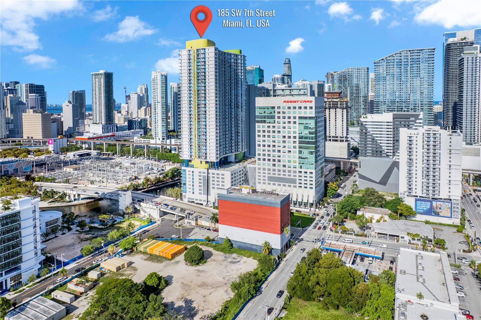 185 Southwest 7th Street, Unit 1901 Miami, FL 33130 - Photo 44 of 46 a view of city