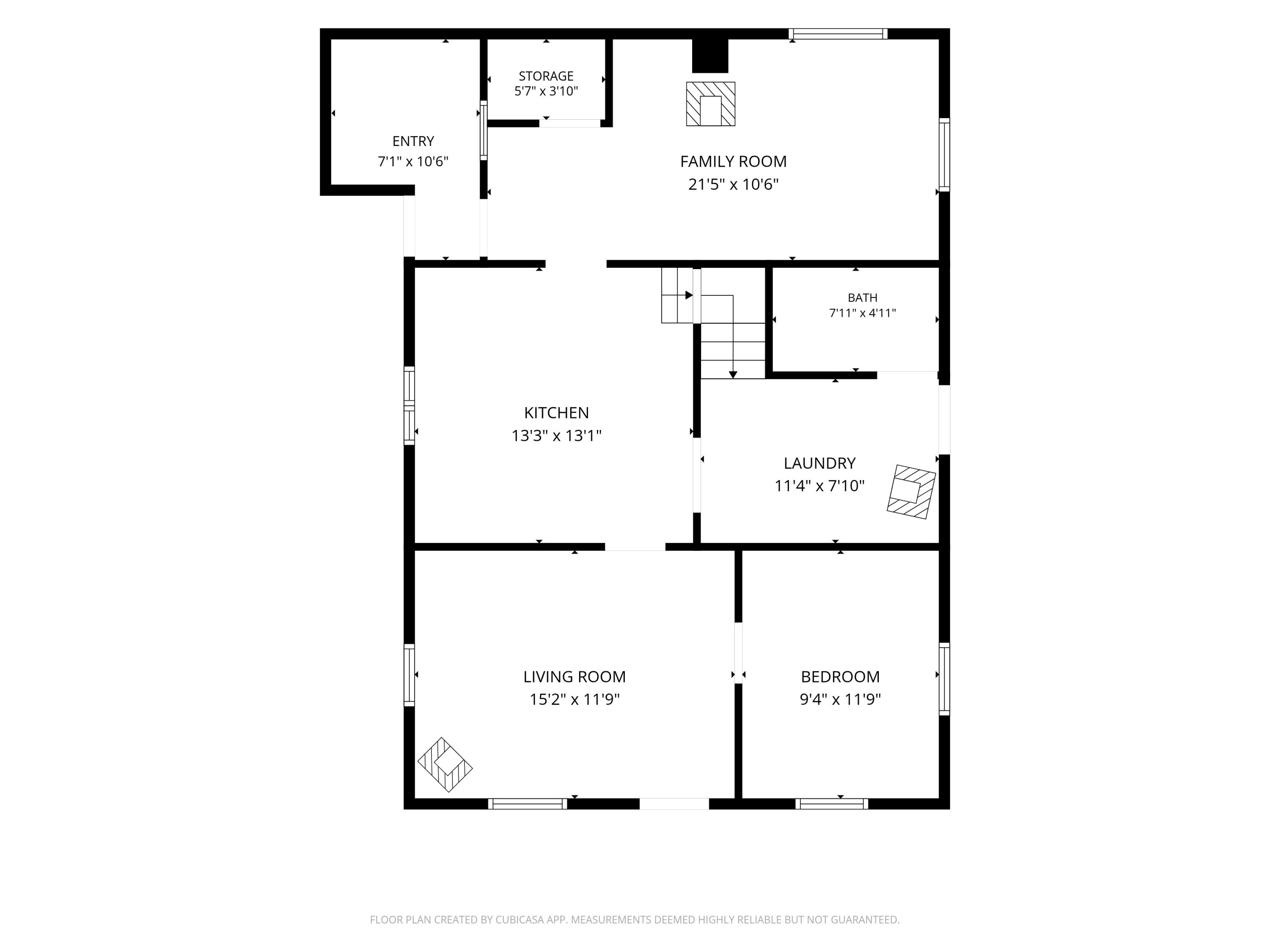 5304 West 48 Road Cadillac, MI 49601 - Photo 33 of 35 2D Floor Plan for 5422 West 48 Road