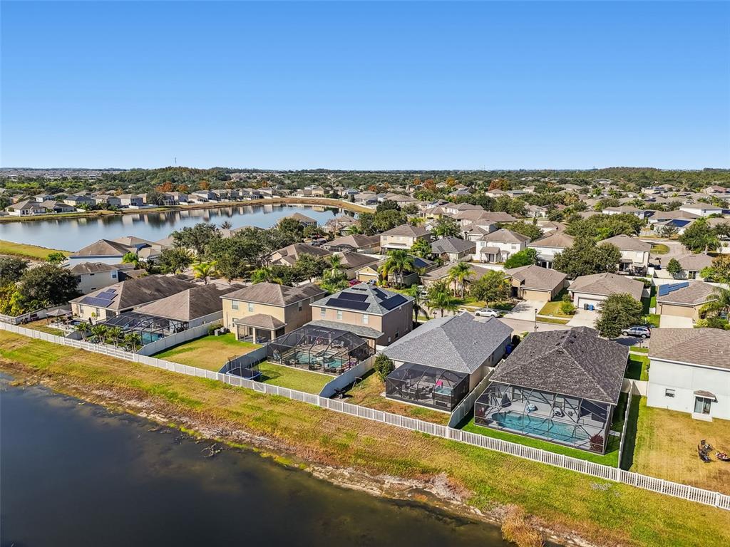 8439 Hunters Fork Loop Ruskin, FL 33573 - Photo 62 of 74 an aerial view of residential houses with outdoor space